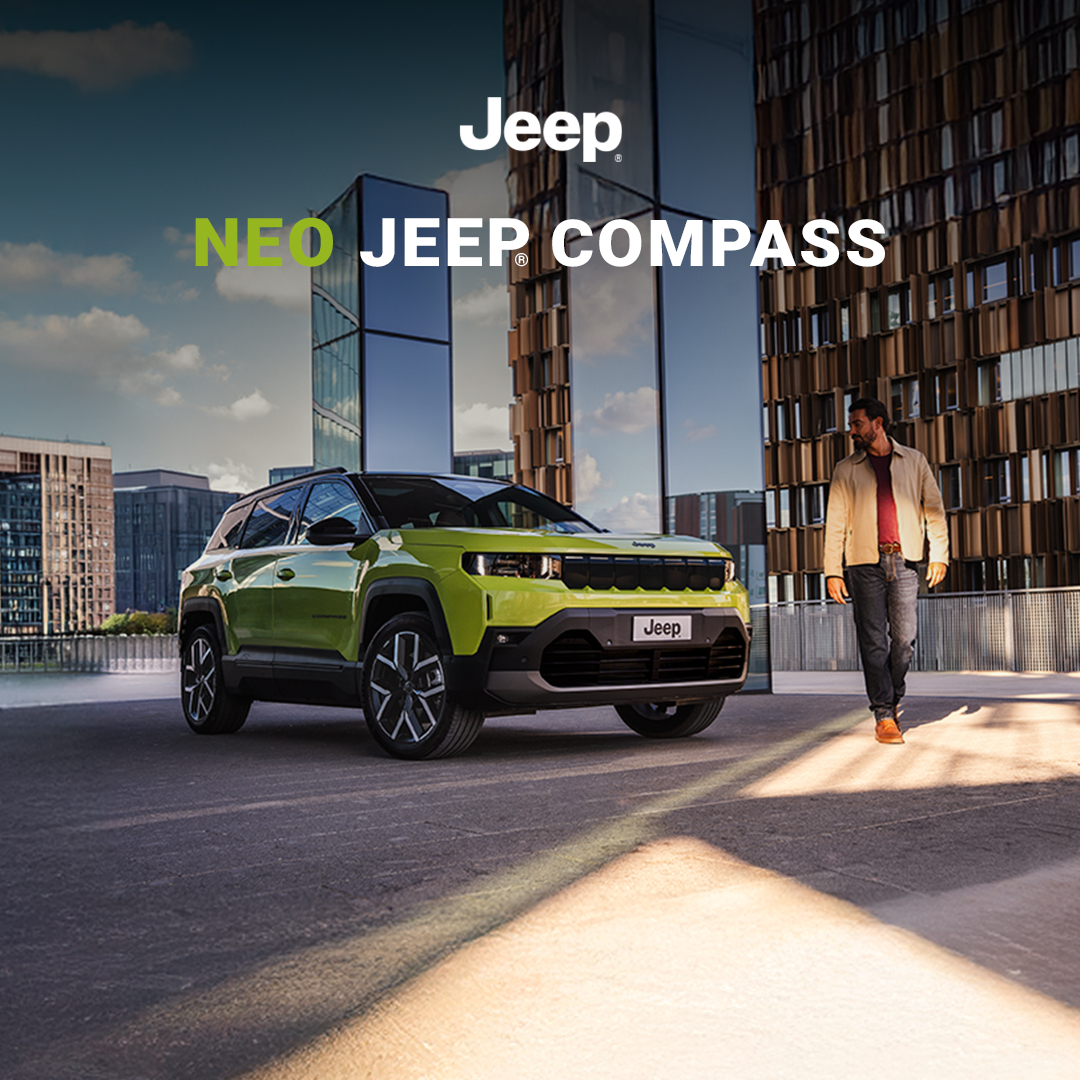 Νέο Jeep® Compass με 32.990€ & 8 χρόνια εγγύηση